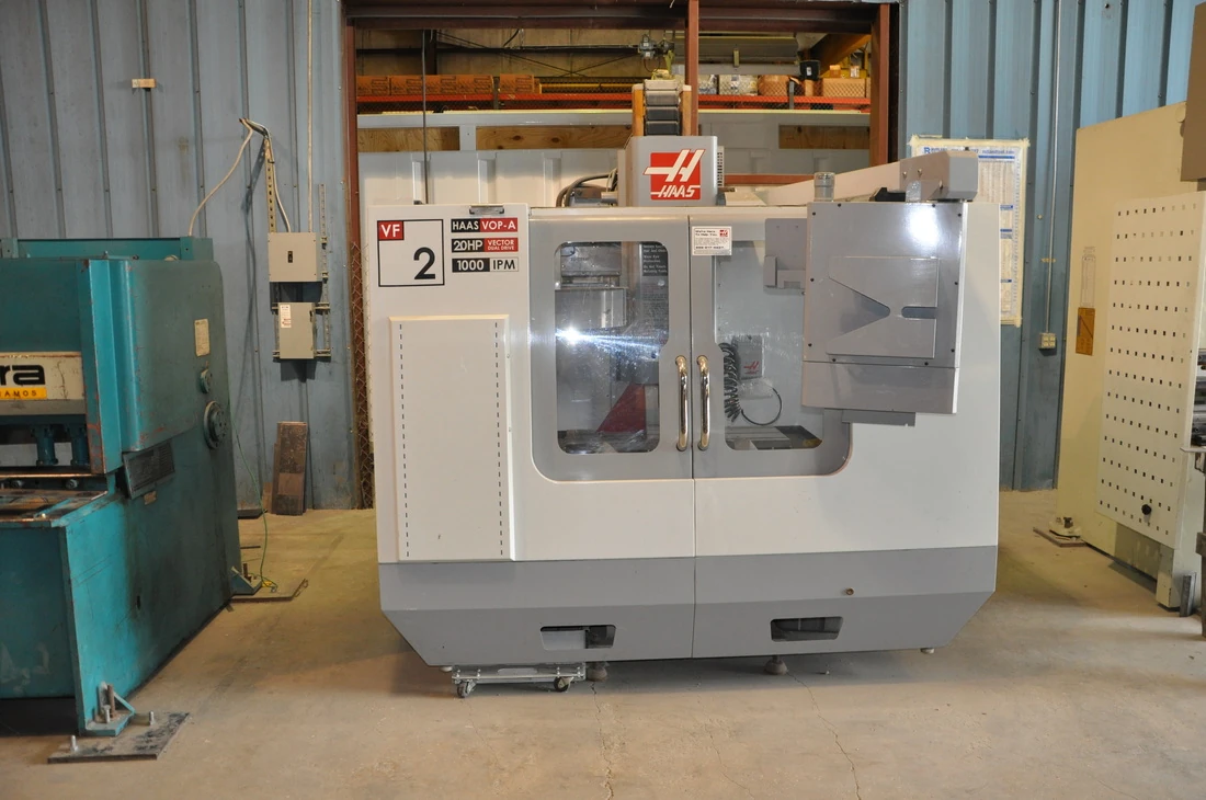CNC equipment in the ETSCO fabrication shop