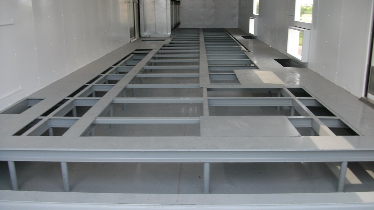 Fabricated enclosure frame