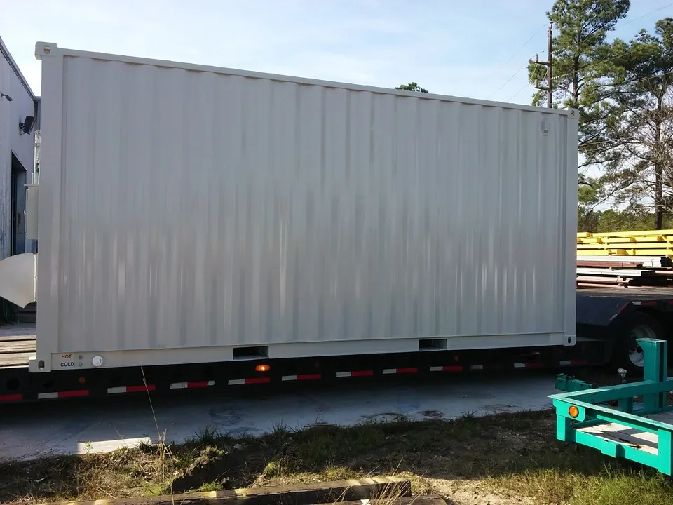 Completed ETSCO C1D1 extraction lab on a trailer at the Humble, Texas shop